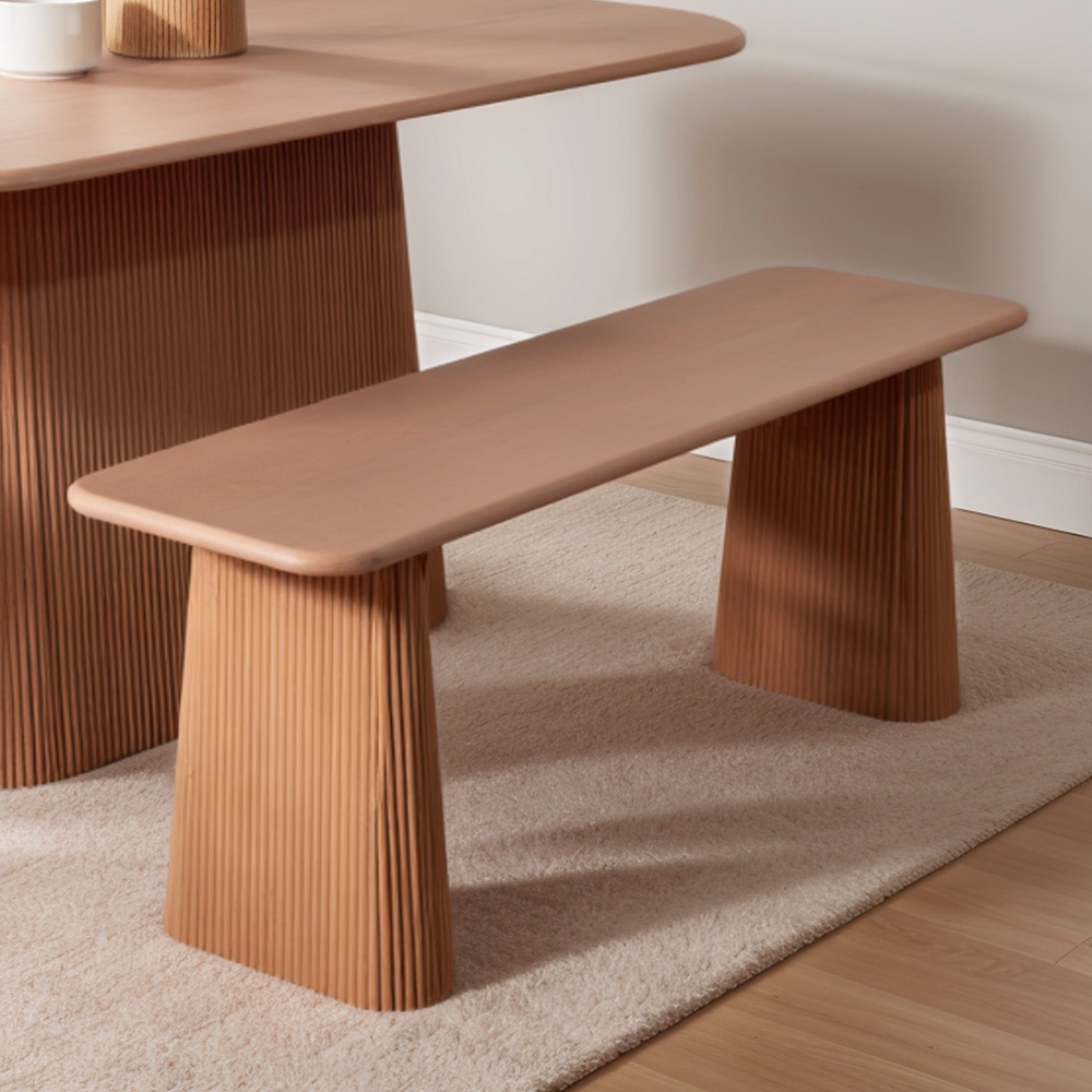 IH Design Jodhpur 2 Seater Solid Wood Dining Bench