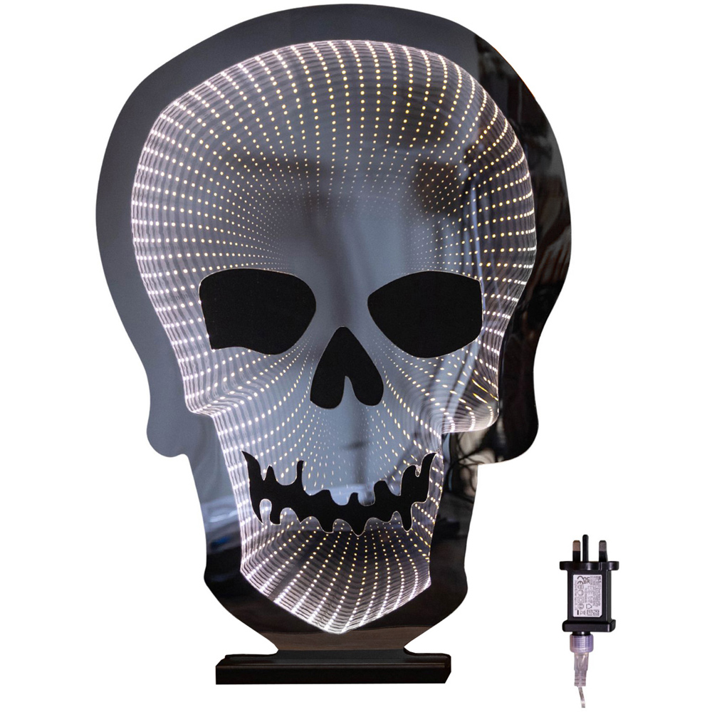 Samuel Alexander Halloween Light up Skull Infinity Decoration 60cm
