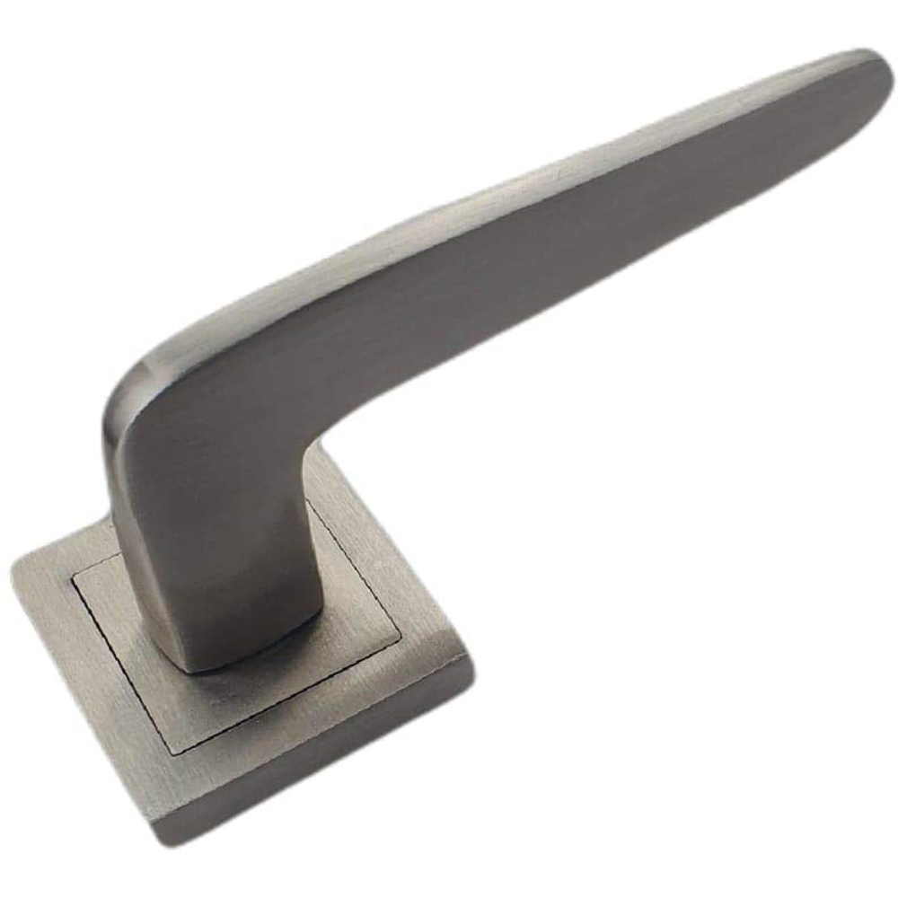 Golden Grace Satin Stainless Steel Venus Door Handles Set