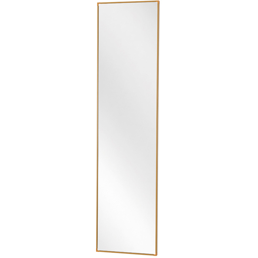 Living and Home Gold Slim Full Length Wall Mounted Mirror 120cm