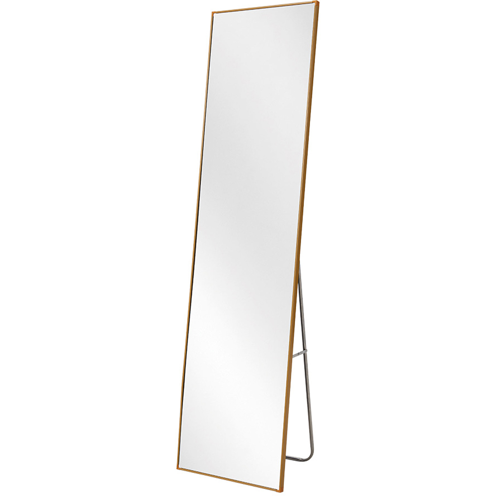 Living and Home Gold Slim Full Length Wall Mounted Mirror 150cm