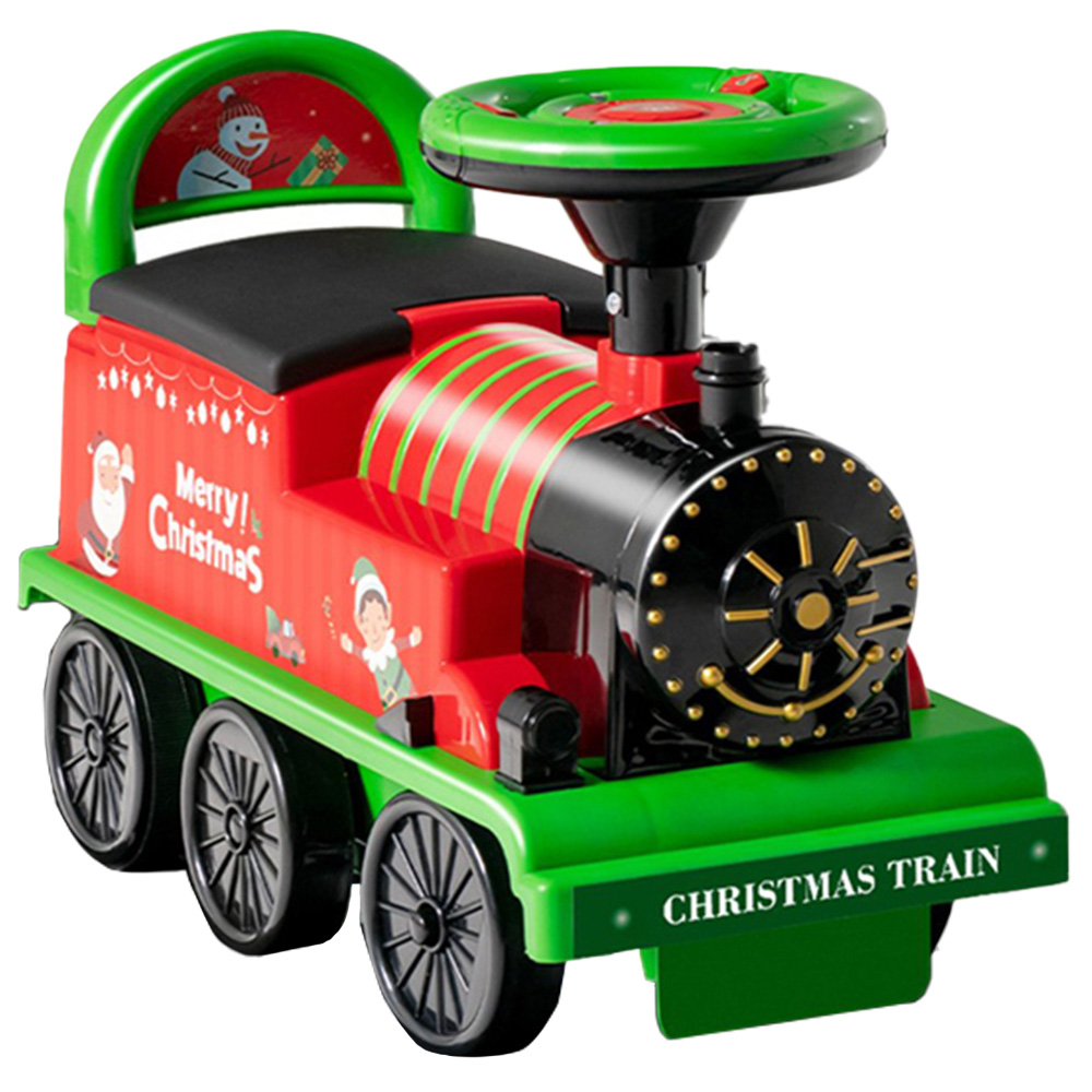 Costway Kids Green Battery Powered Electric Ride On Car 6V