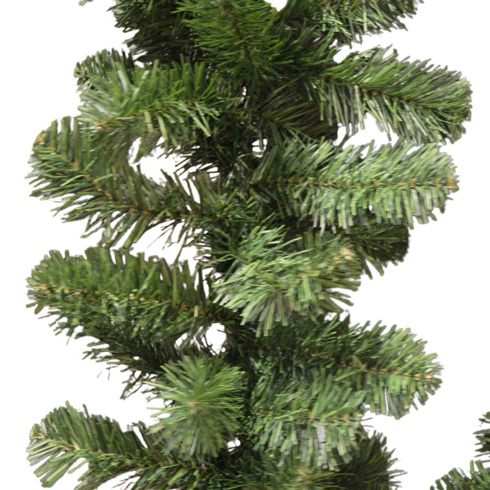 Samuel Alexander Plain Green Imperial Pine Christmas Garland 270cm