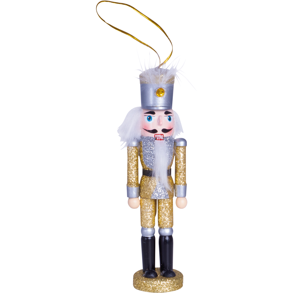 St Helens Gold and Silver Nutcracker with Hat