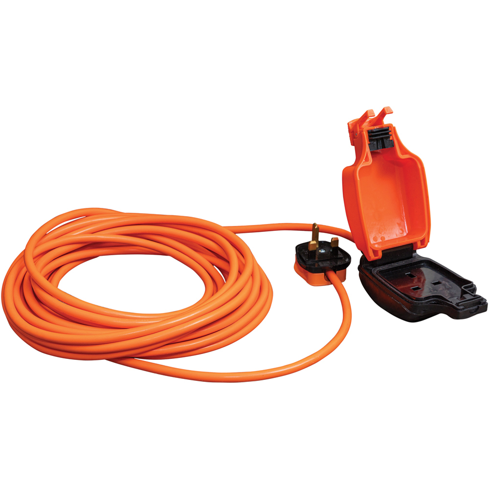 Eagle IP54 1 Gang Outdoor Lead 10m