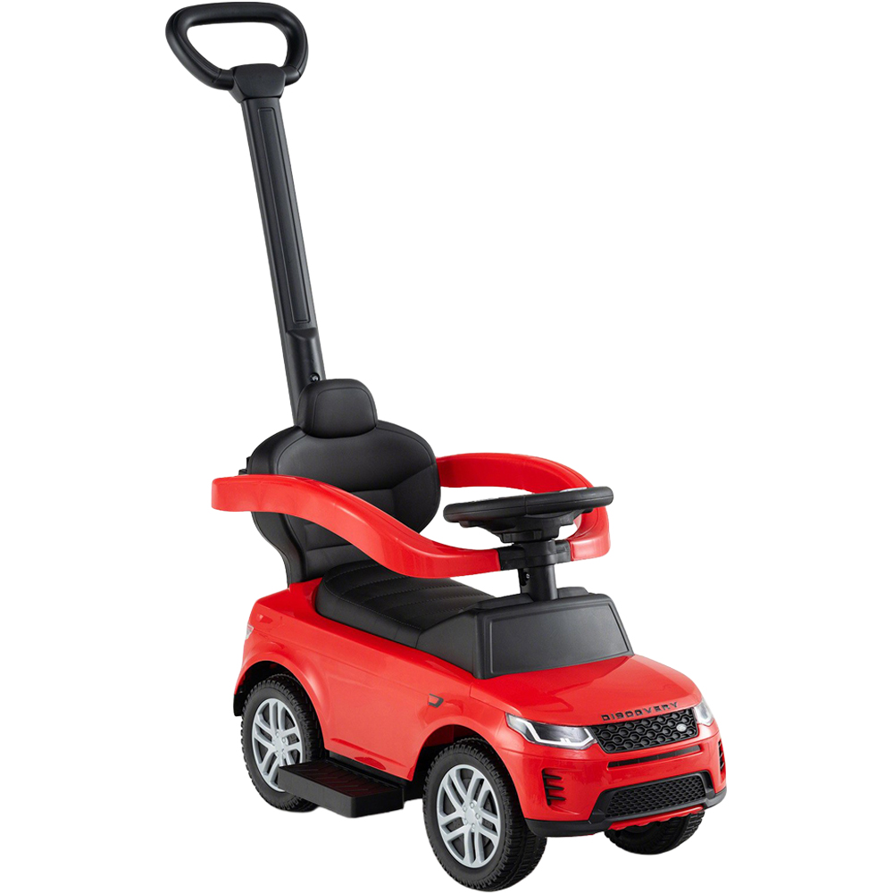 Costway 3-in-1 Toddler Red Licensed Land Rover Discovery Ride On Push Car