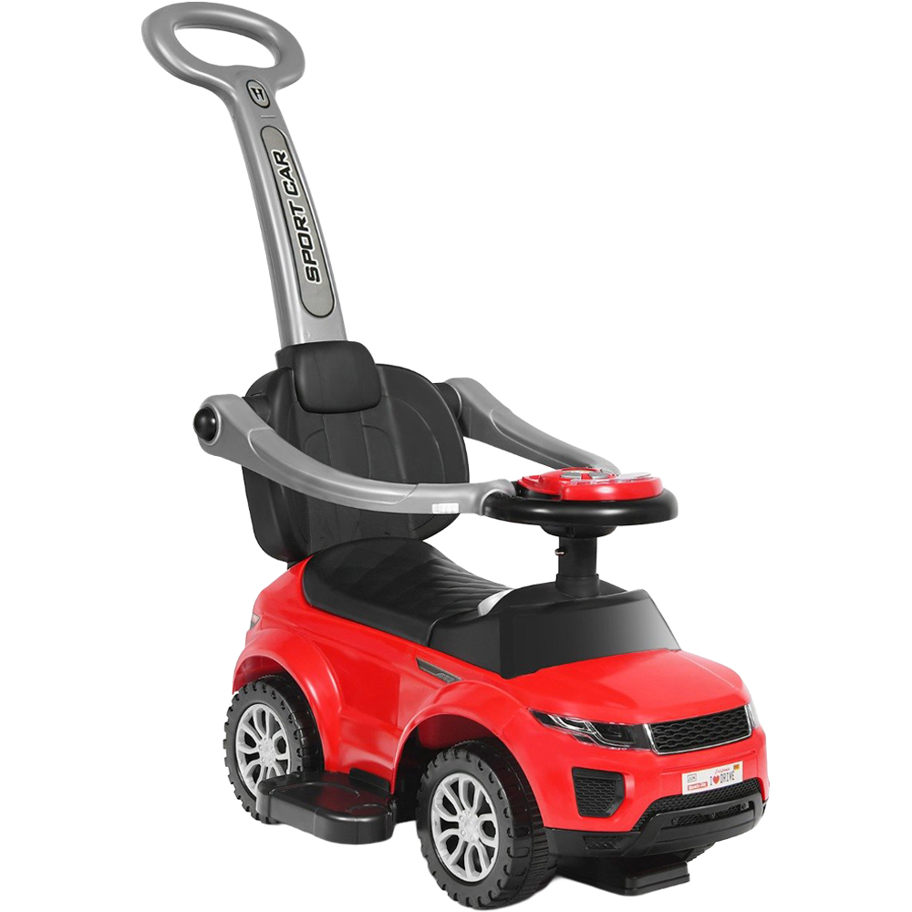 Costway 3-in-1 Kids Red Sliding Ride On Push Car Stroller