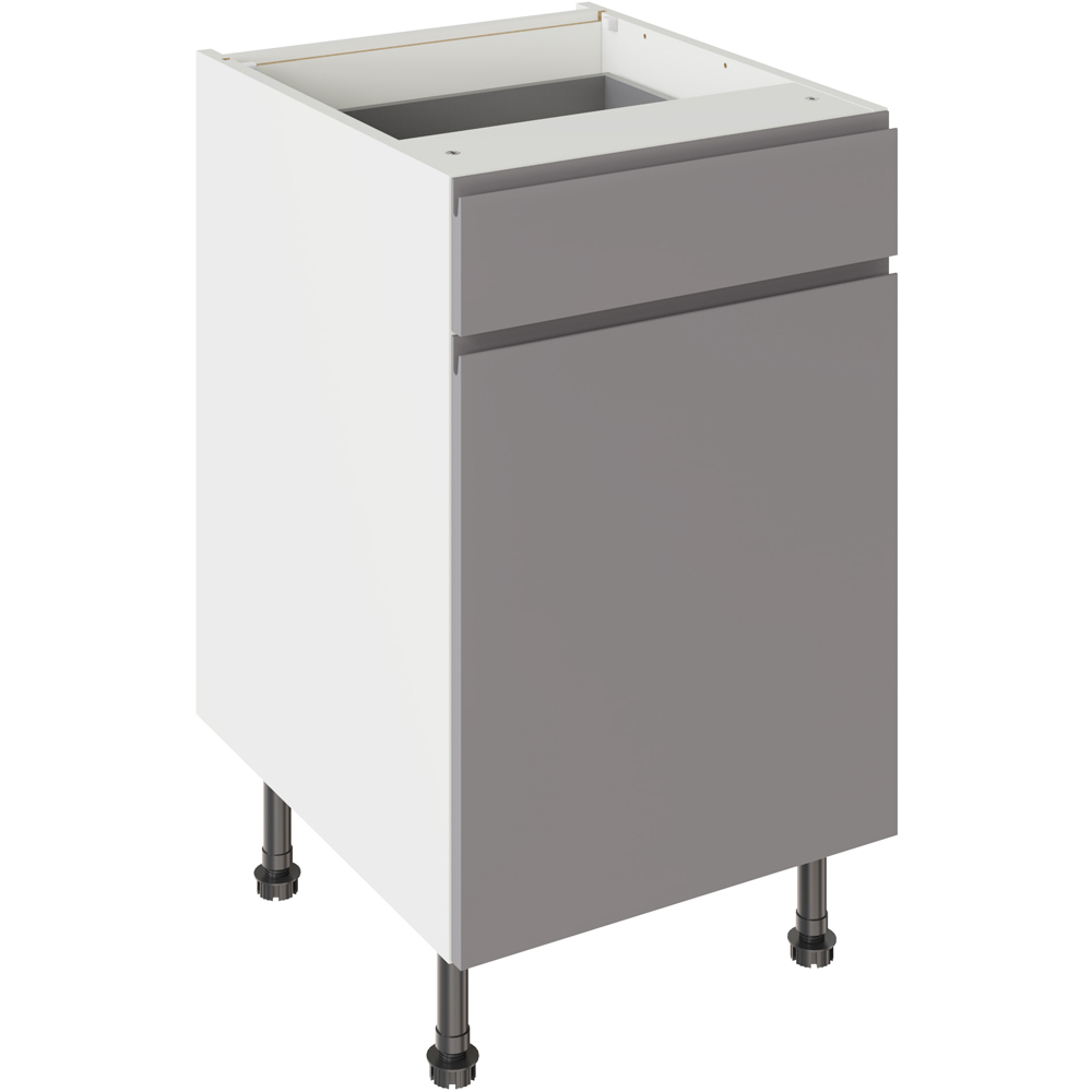 Kitchen Kit - Base Kitchen Cabinet - 500mm - Drawerline - Dust Grey