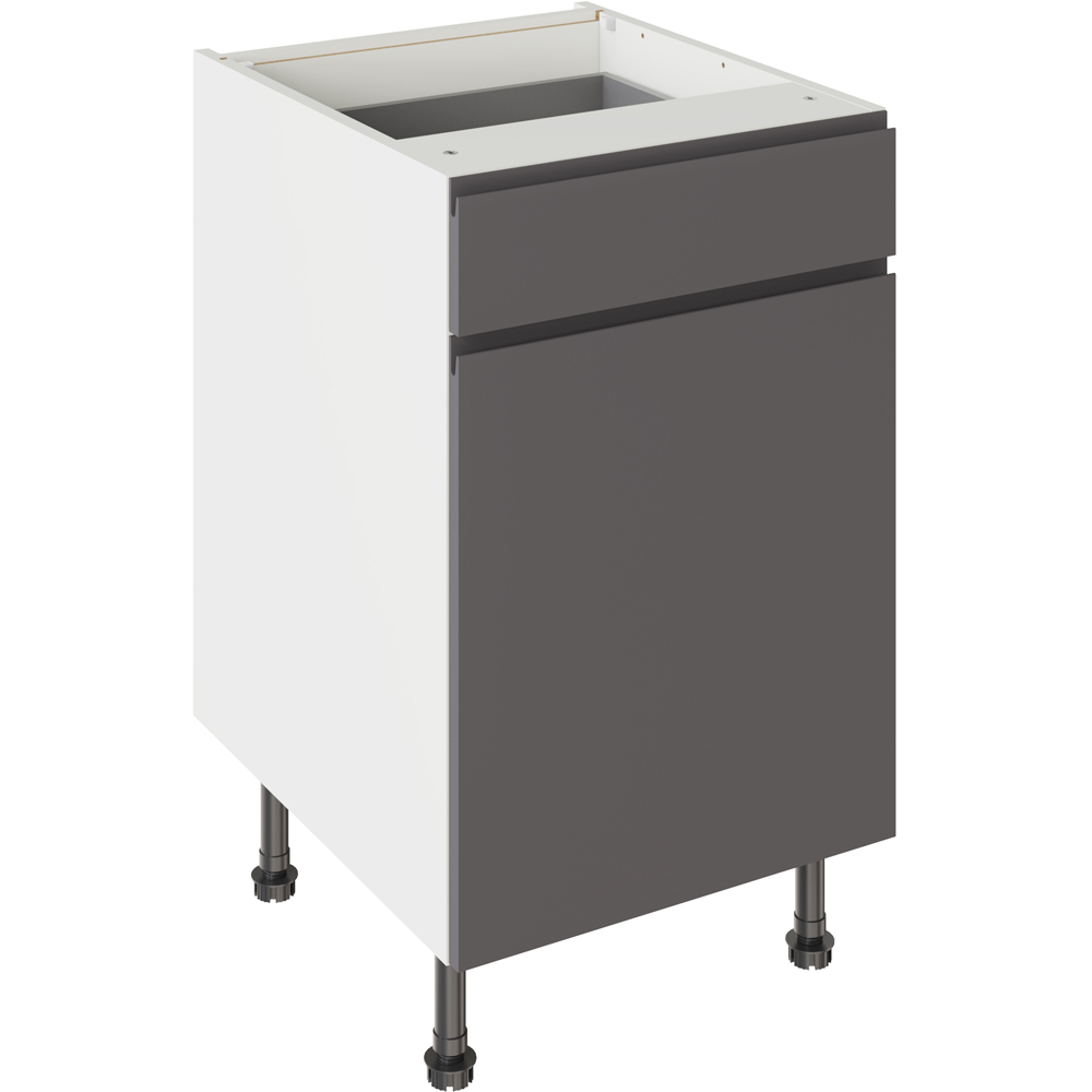 Kitchen Kit - Base Kitchen Cabinet - 500 Drawerline - Graphite