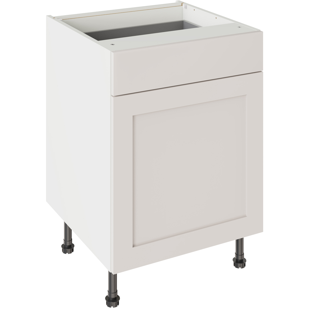 Kitchen Kit - Base Kitchen Cabinet - 600mm Drawerline - Light Grey