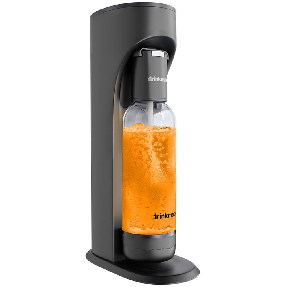 Drinkmate OmniFizz Soda Maker Machine - Matte Black - 60L