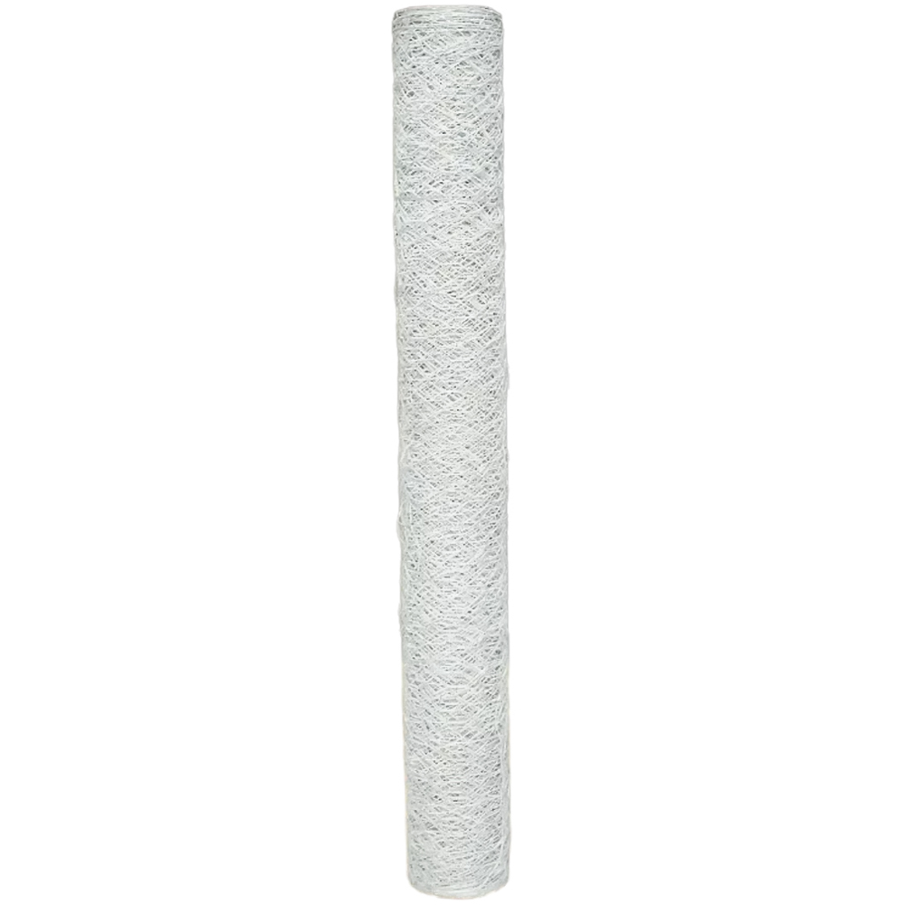 Inspirational Gifting 50mm Galvanised Wire Mesh Chicken Fencing Roll 120cm x 25m