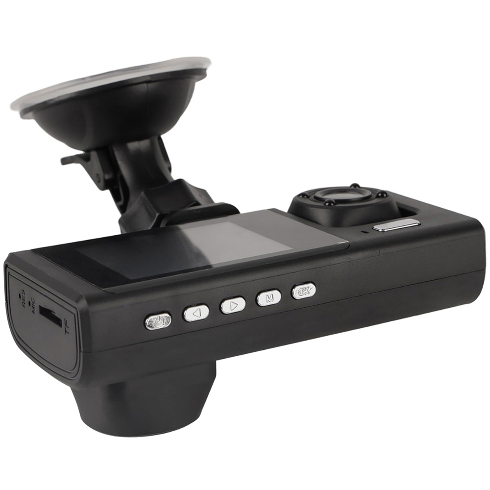 Alivio 1080p Full HD Night Vision Front and Rear Dual Dash Camera with G-sensor