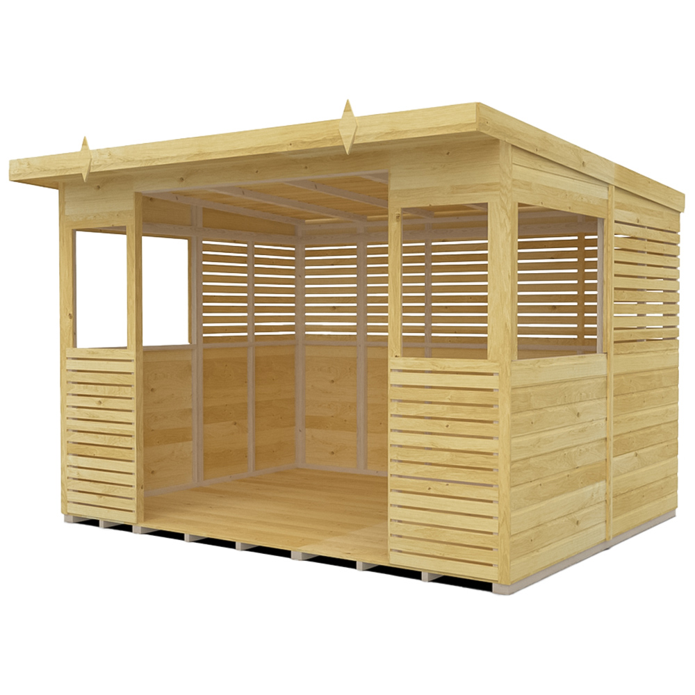 Diysheds 10 x 8ft Outdoor Kitchen Shelter - Pressure Treated Tongue and Groove Timber