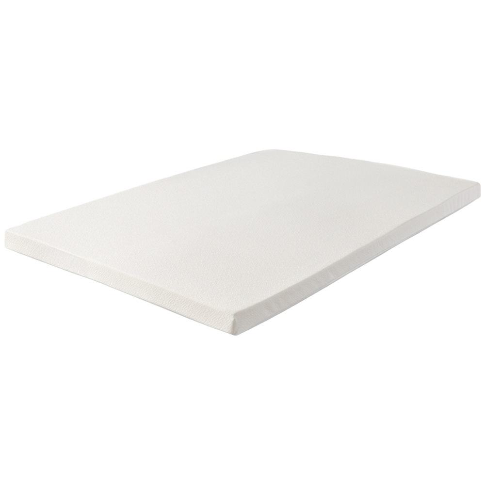 Starlight Beds Double Memory Foam Mattress Topper with Elastic Straps 1 inch