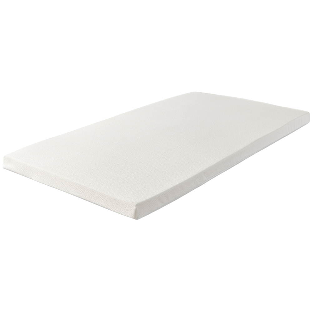 Starlight Beds European Small Single Memory Foam Mattress Topper with Elastic Straps 3 inch