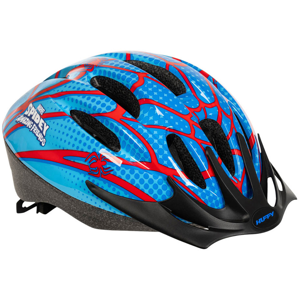Huffy Marvel Comics 01314HL Kids Spidey and His Amazing Friends Adjustable Bike Helmet