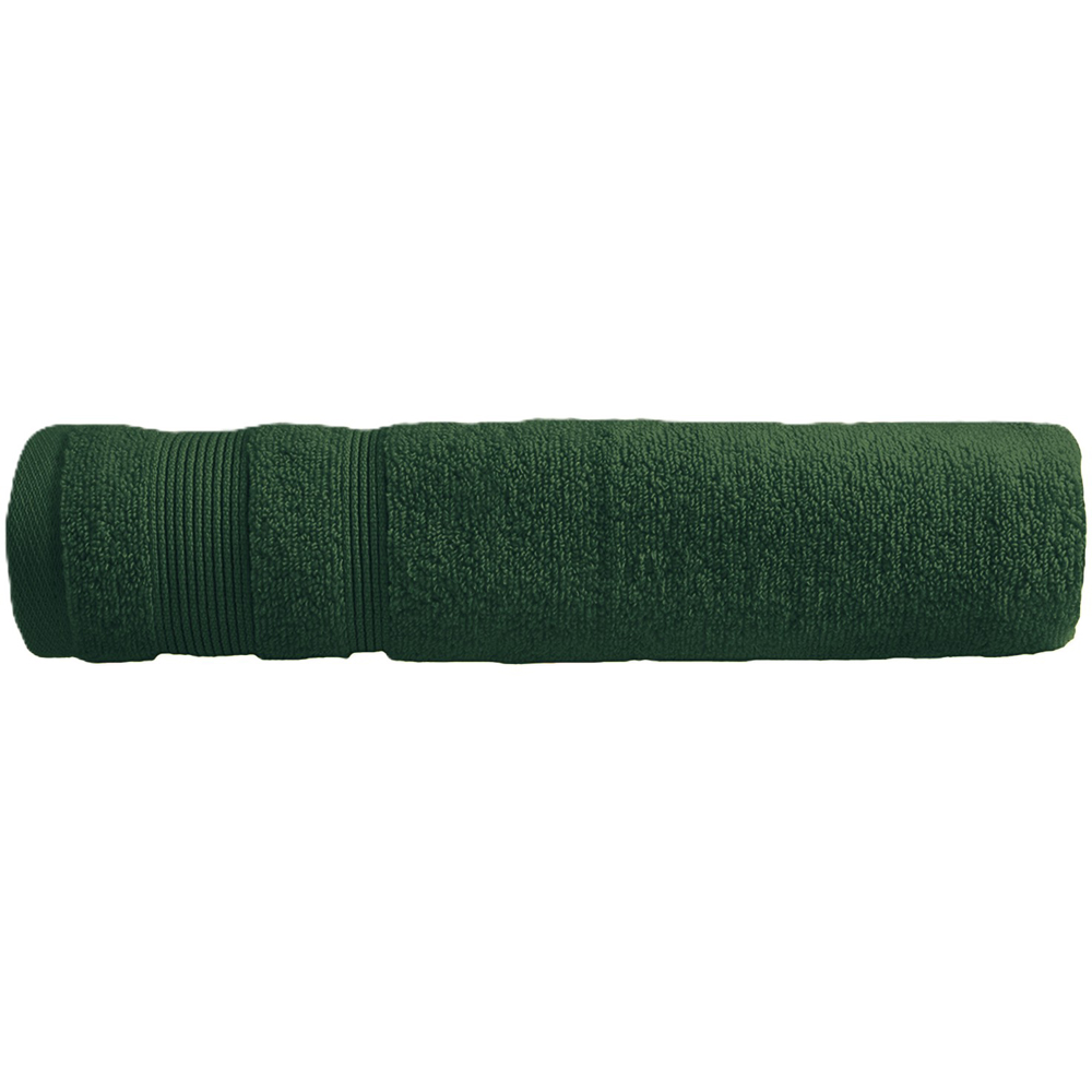 Allure Bath Fashions Luxury Zero Twist Egyptian Cotton Dark Green Bath Sheet 100 x 150cm