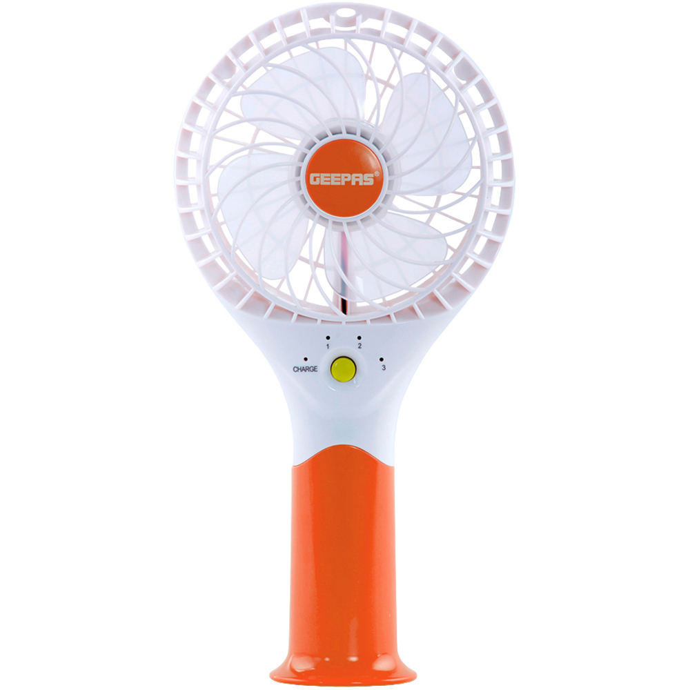 Geepas Mini Portable USB Handheld Rechargeable Fan