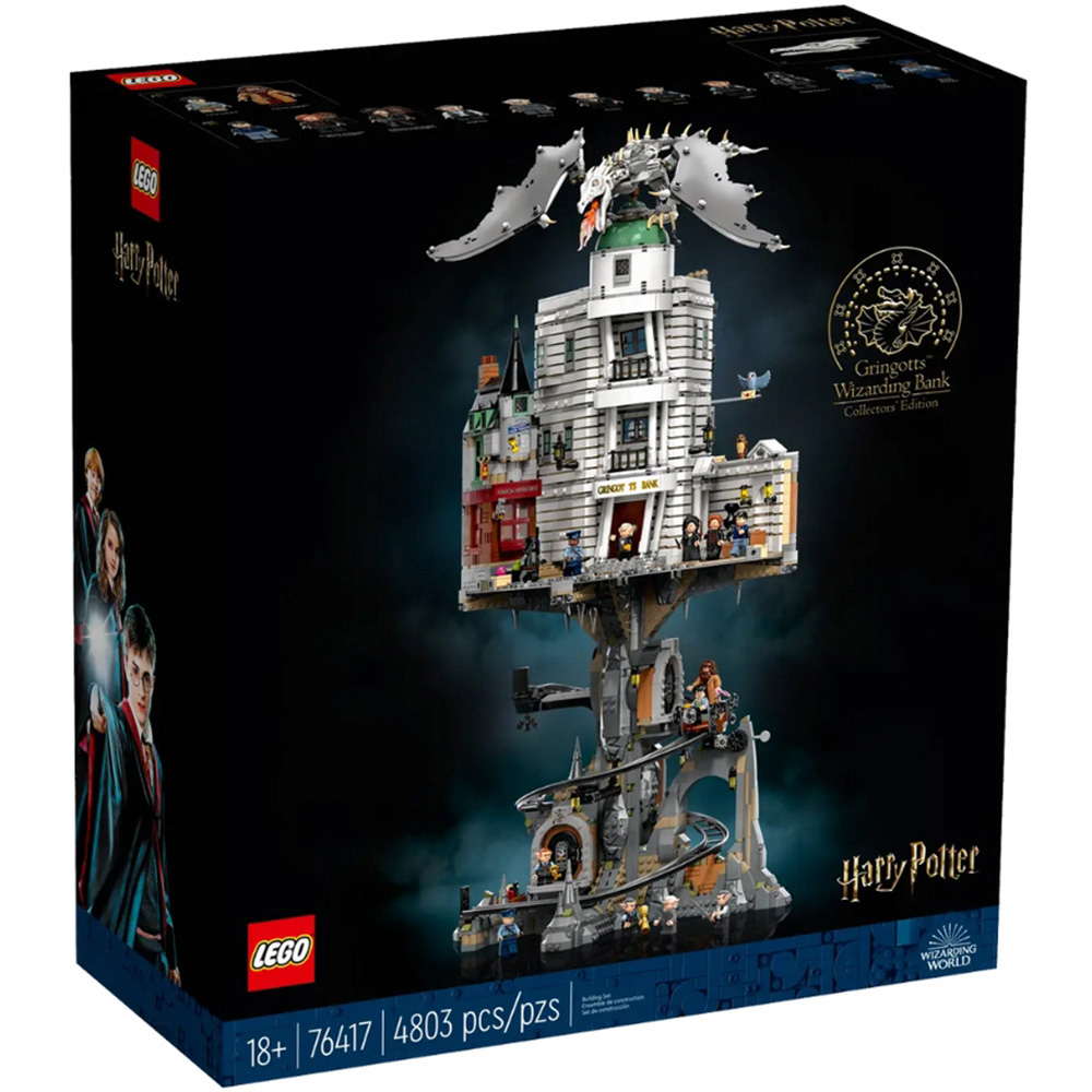 LEGO 76417 Harry Potter Gringotts Wizards Bank Collector's Edition Set