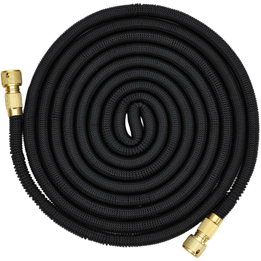 Living and Home 45m Black Expandable Leakproof Garden Hose