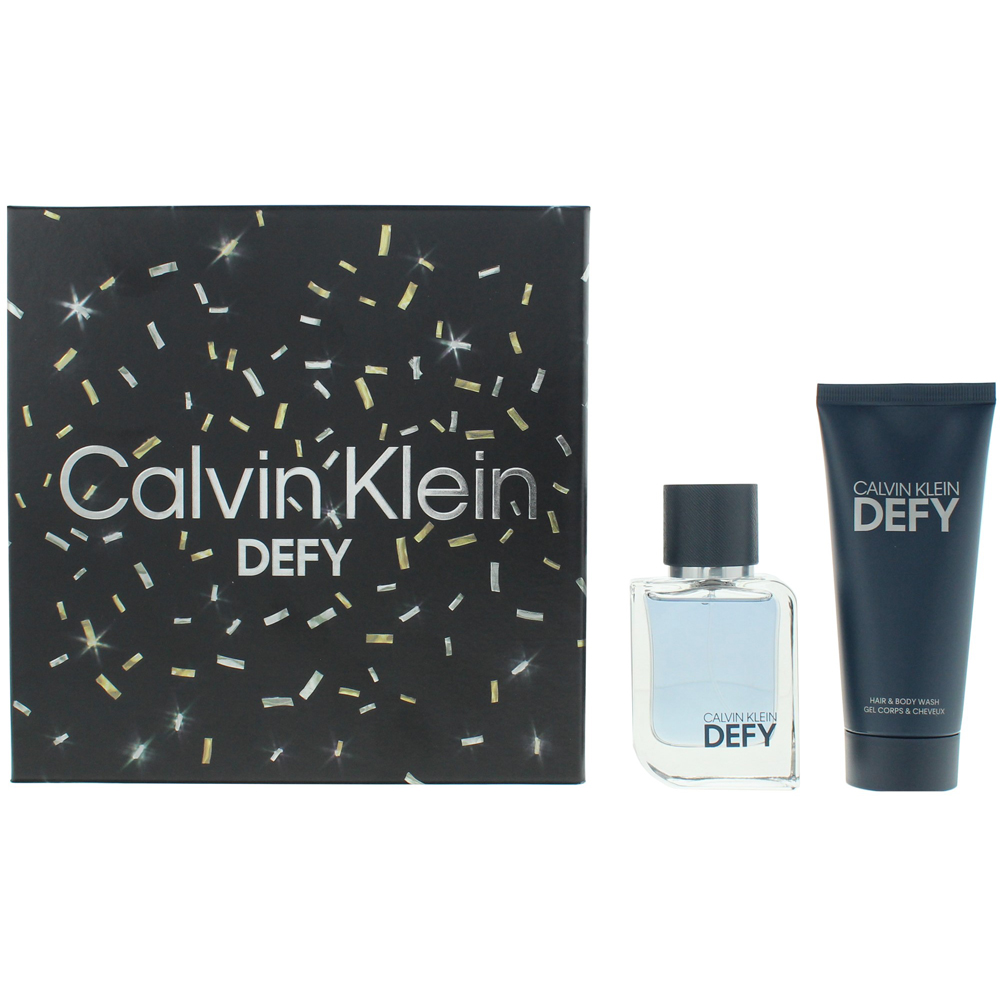 Calvin Klein Defy Men's Eau de Toilette 50ml 2 Piece Gift Set
