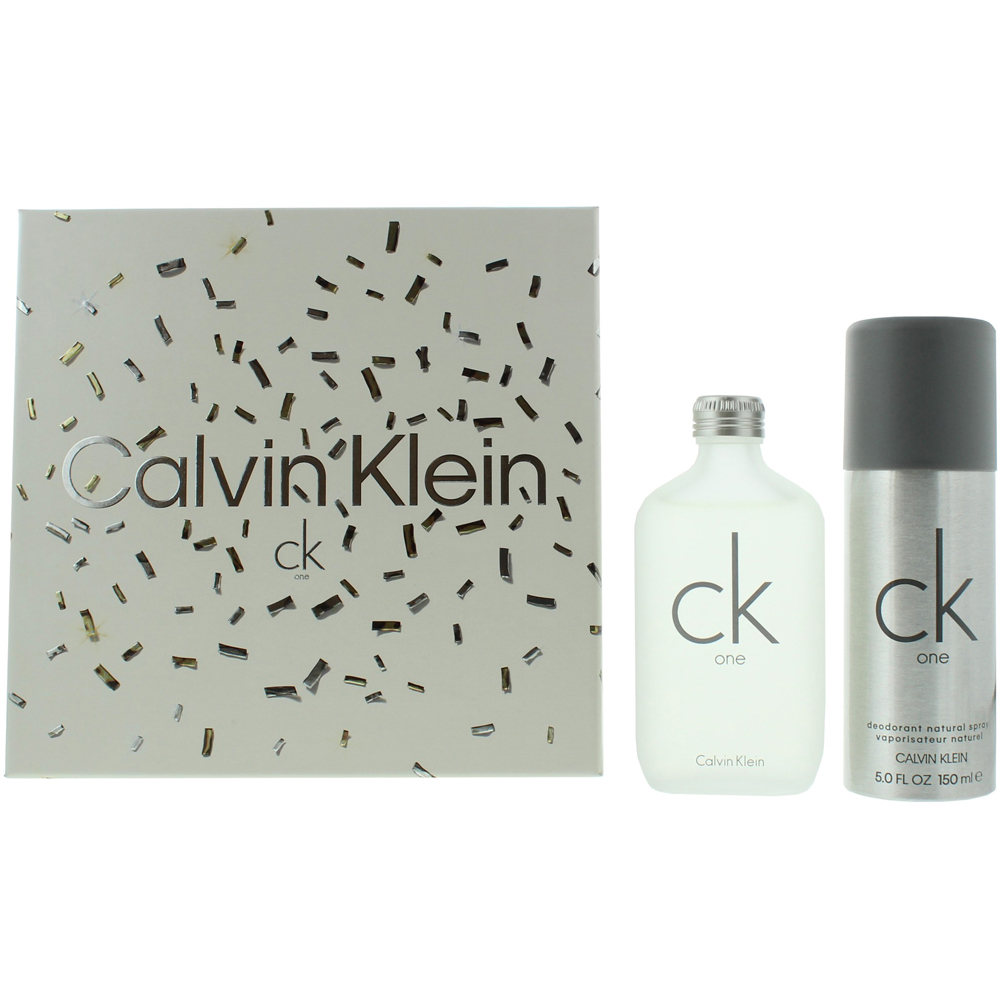Calvin Klein Ck One Eau de Toilette 100ml 2 Piece Gift Set