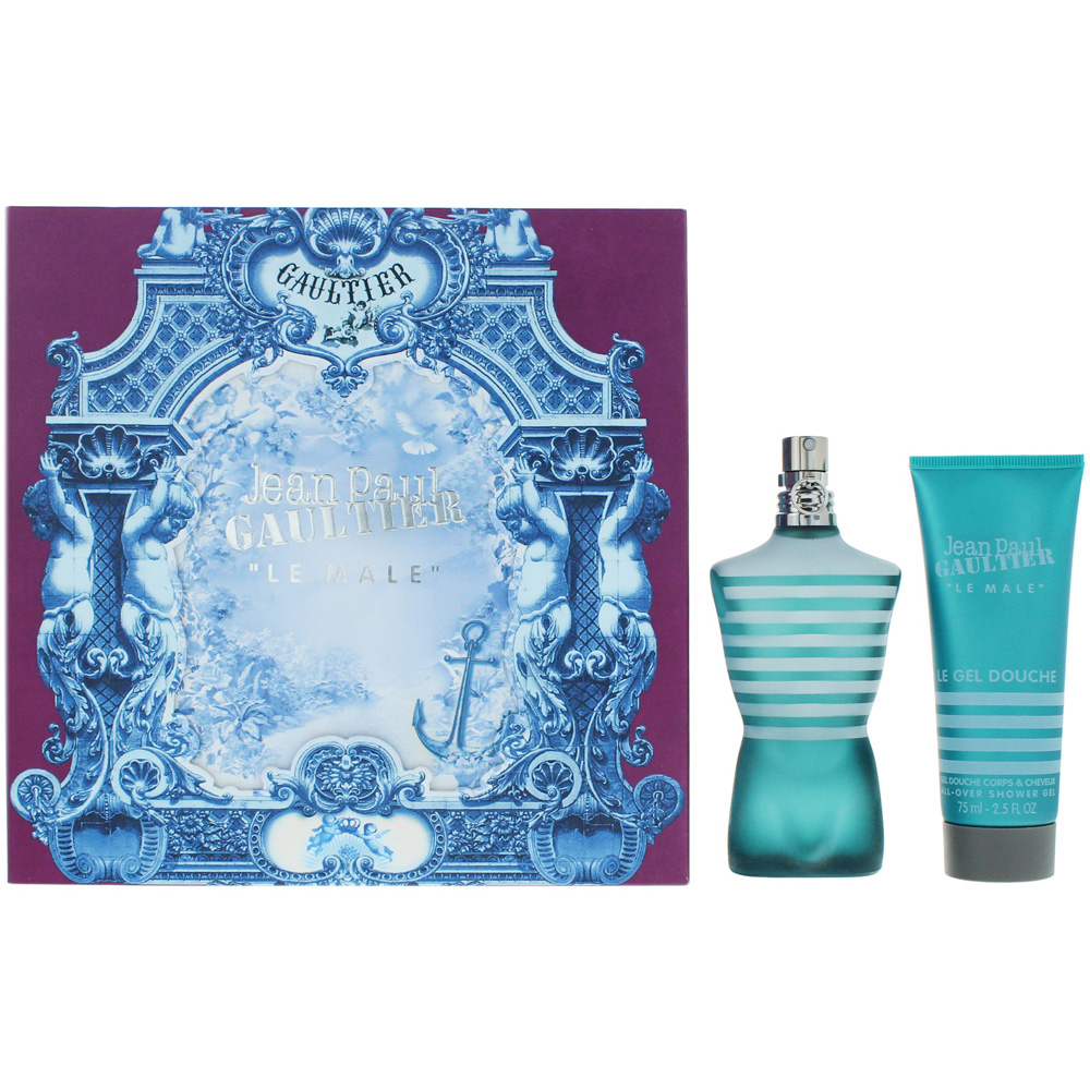 Jean Paul Gaultier Le Male Eau de Toilette 75ml 2 Piece Gift Set