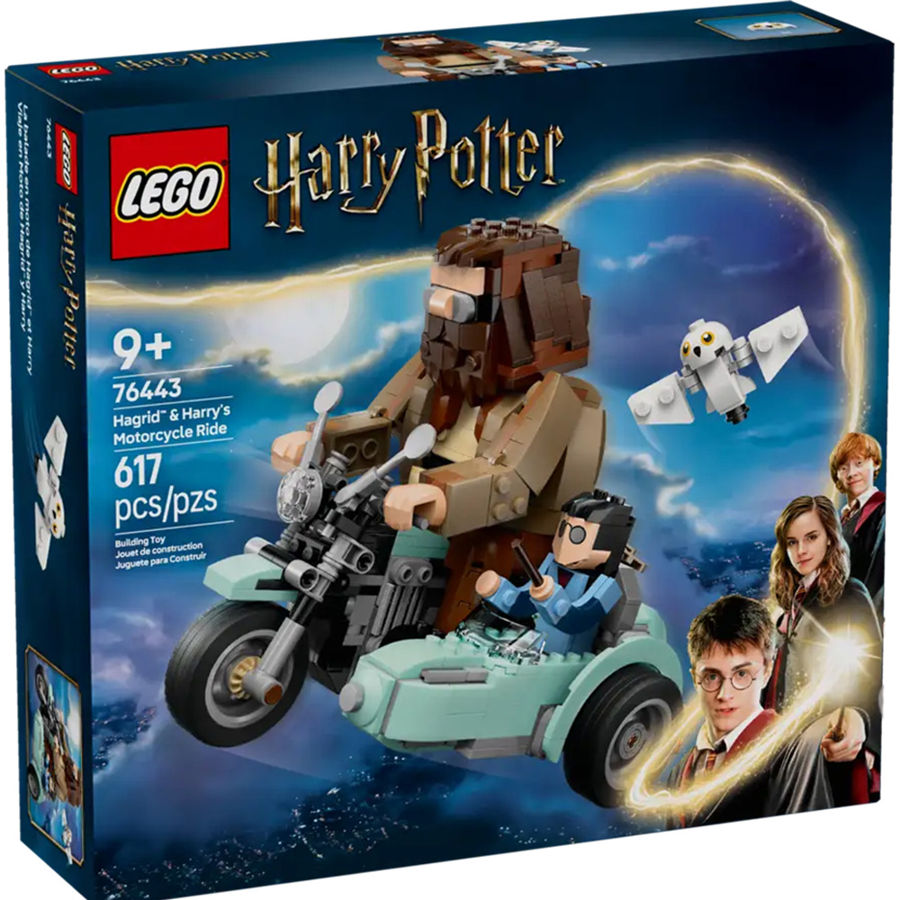 LEGO 76443 Harry Potter Hagrid and Harry's Motorcycle 617 Pieces
