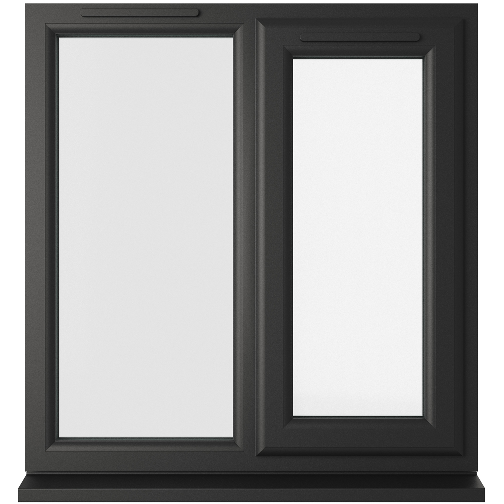 Crystal-Direct - Triple Glazed Window - RH Side Hung - Fixed - 905 x 965mm