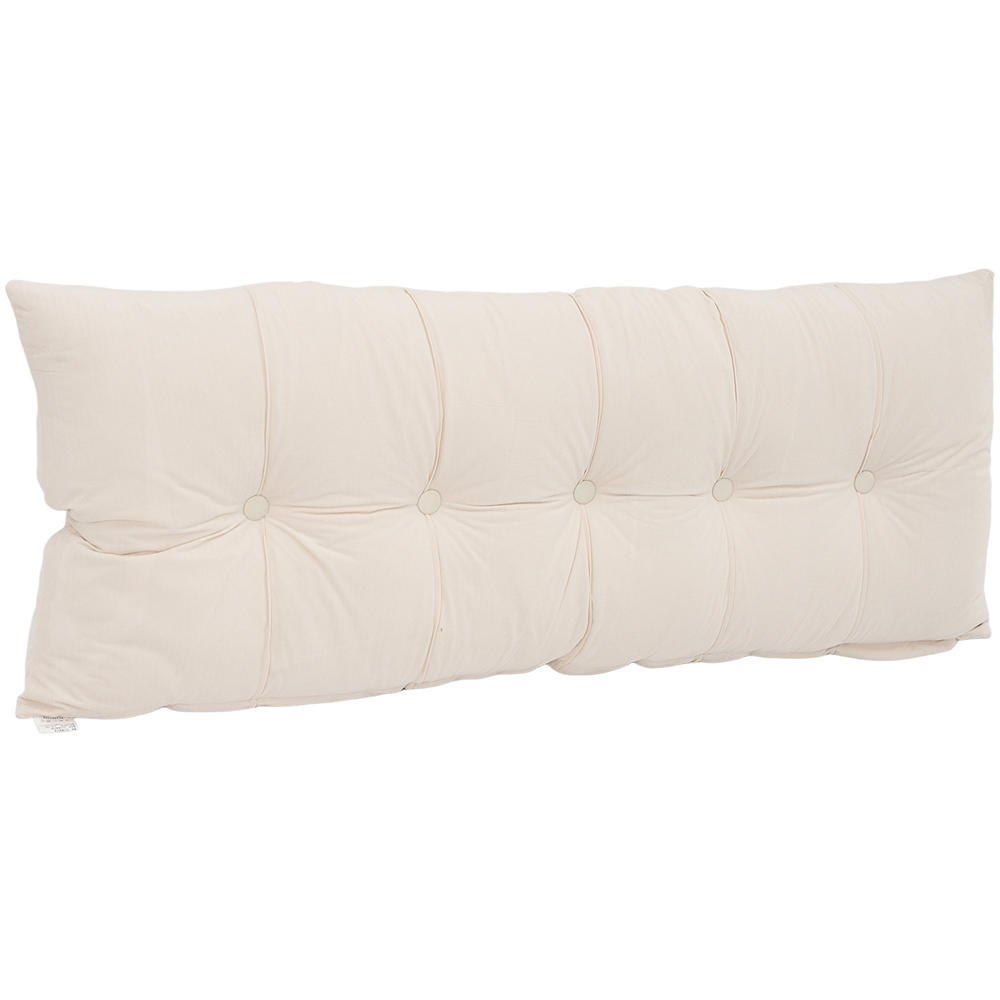 Living and Home Beige Chenille Headboard Pillow 60 x 150cm