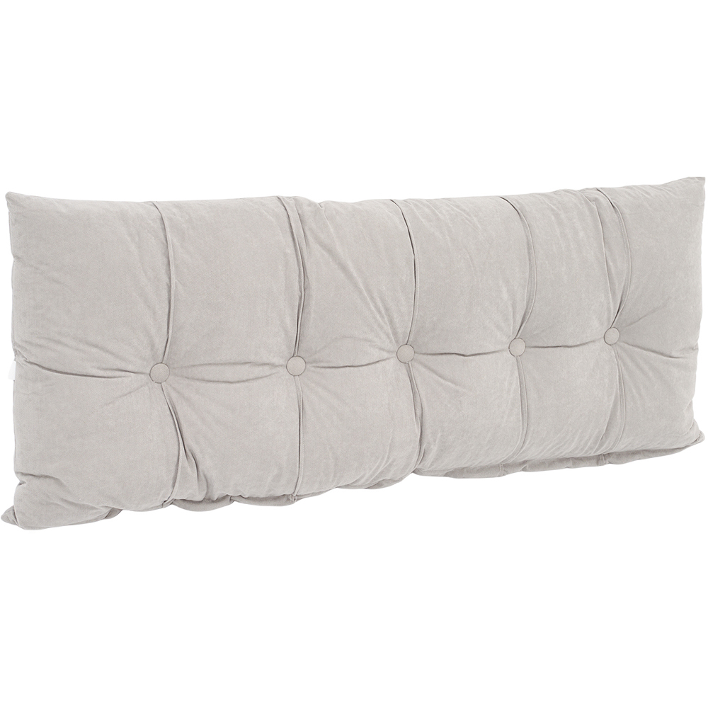 Living and Home Light Grey Chenille Headboard Pillow 60 x 150cm