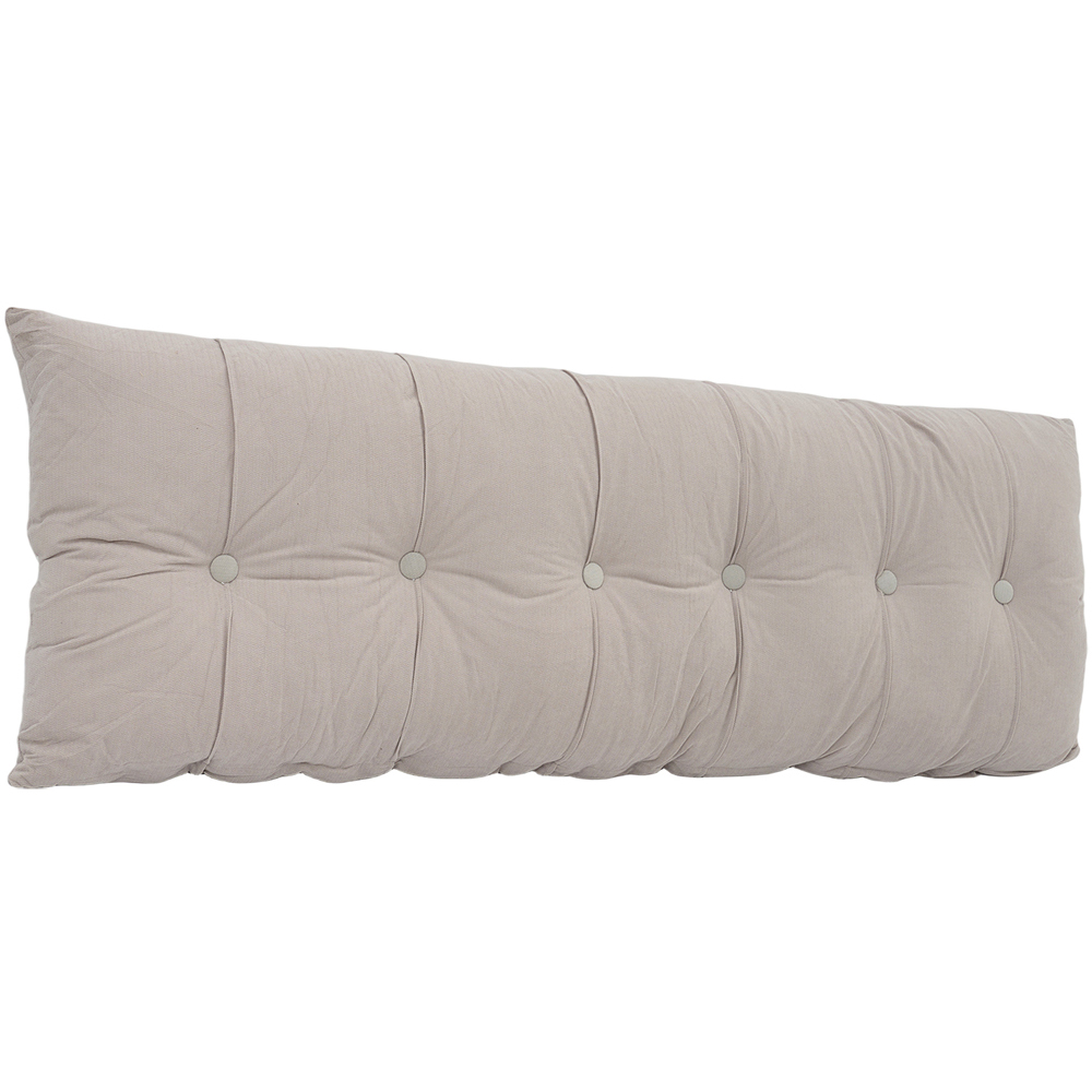 Living and Home Light Grey Chenille Headboard Pillow 60 x 180cm
