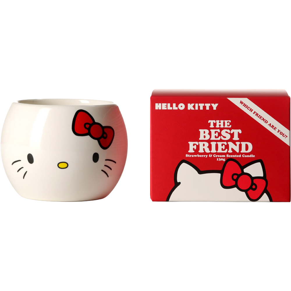 Hello Kitty The Best Friend Strawberry and Cream Scented Candle