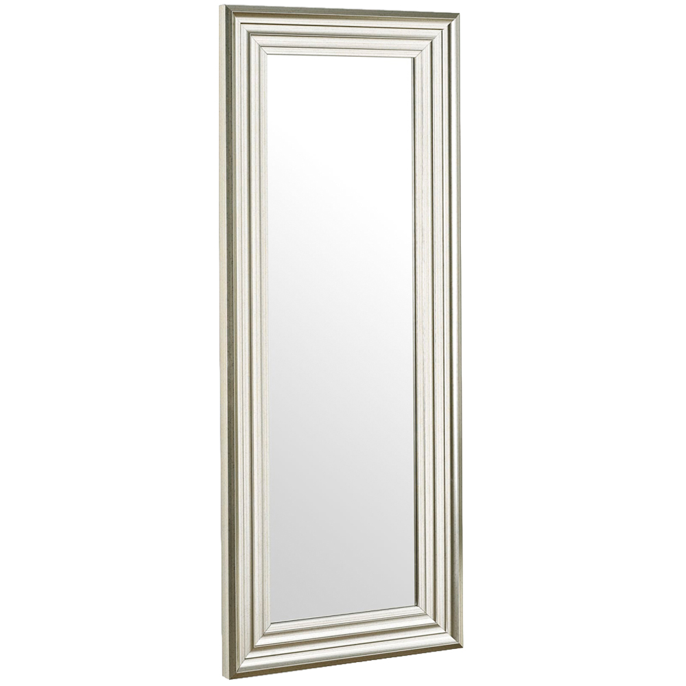 Julian Bowen Tokyo Rectangular Full Length Dressing Mirror - Pewter - 45cm