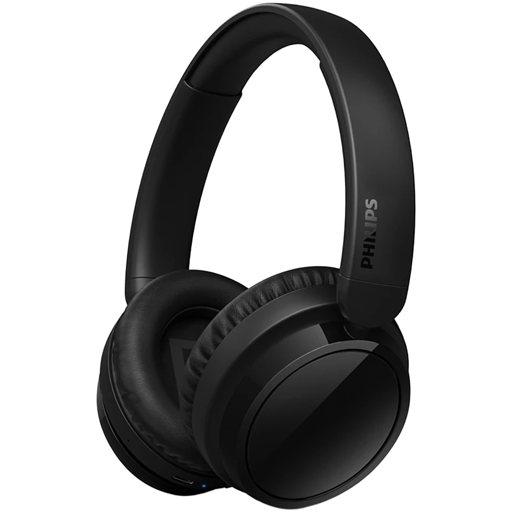Philips 5000 Series TAH5209 Black Passive Noise Isolation Over-Ear Wireless BT Headphones