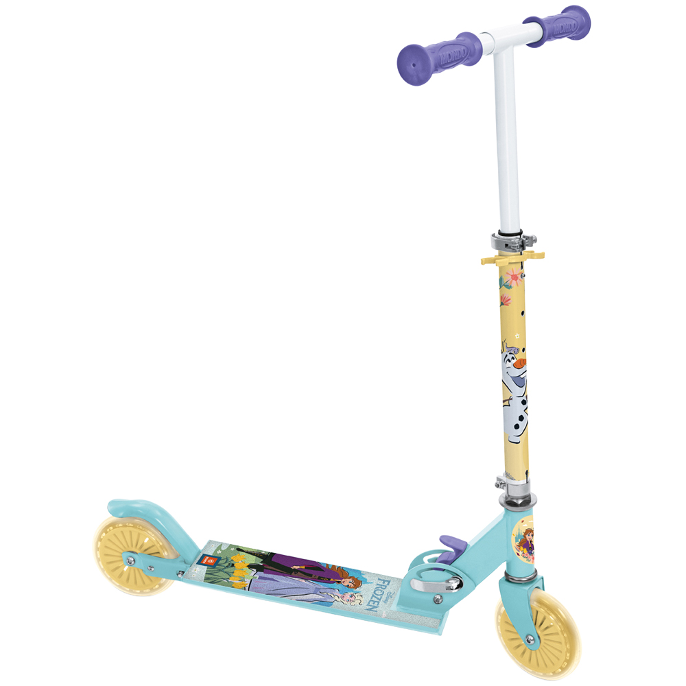 Mondo Kids Disney Frozen 2 Wheel Foldable Scooter with Adjustable Handlebar