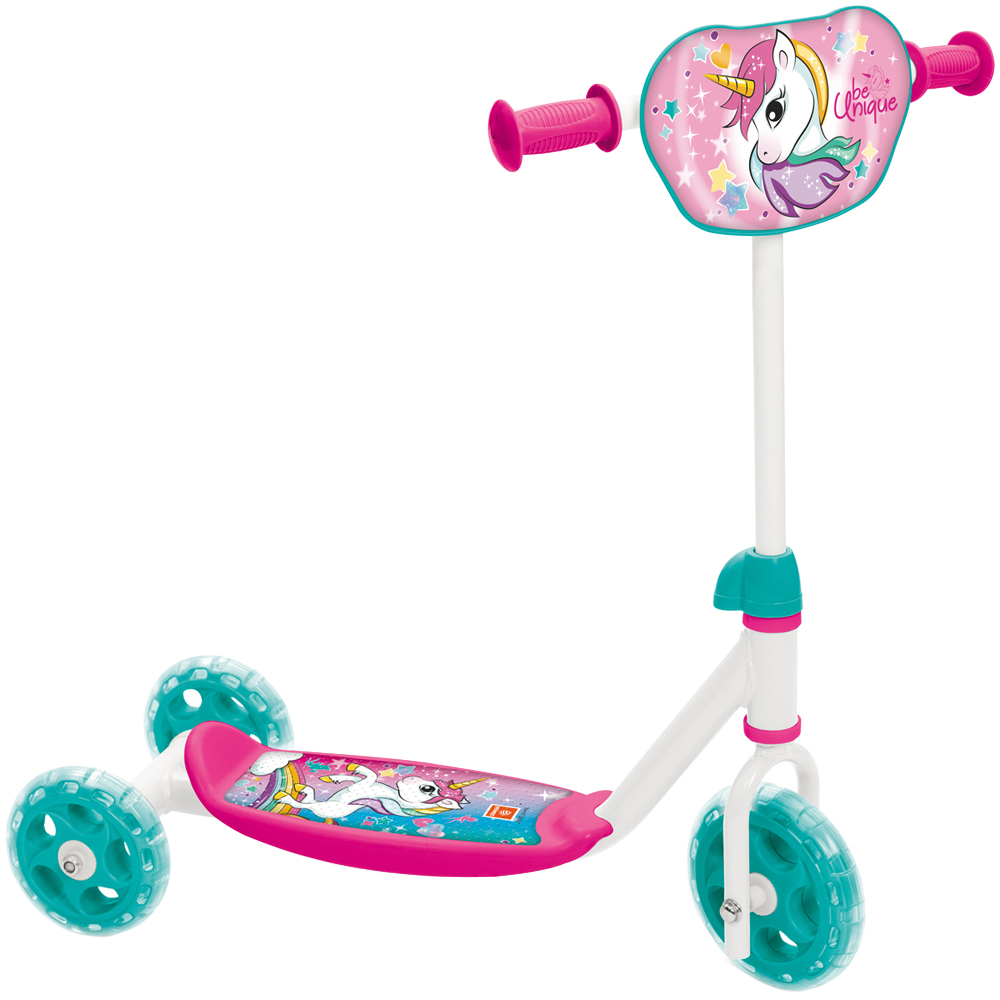 Mondo Kids Unicorn 3 Wheel Scooter - Lean-to-Steer Design