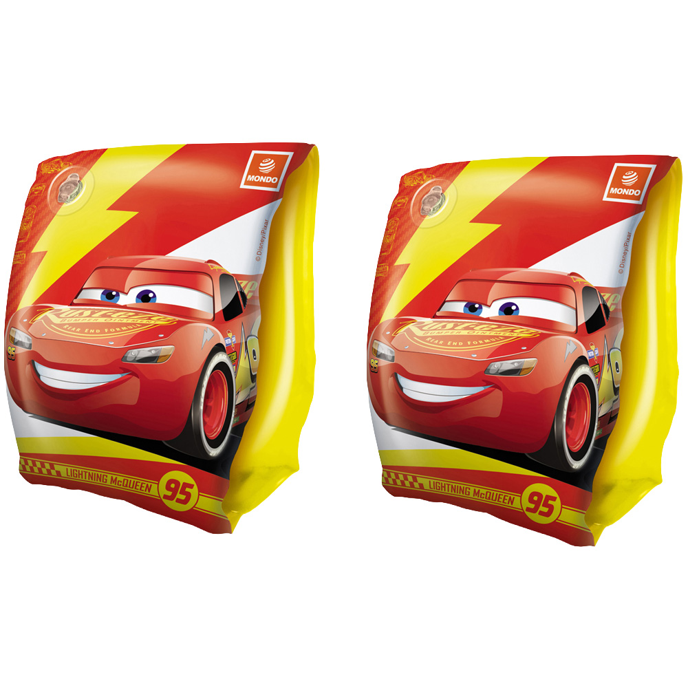 Mondo Kids Disney Cars Lightning McQueen Inflatable Swimming Arm Bands