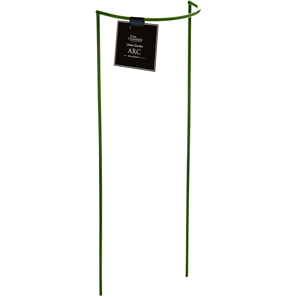 Samuel Alexander Metal Green Herbaceous Plant Support Arc 20 x 60cm