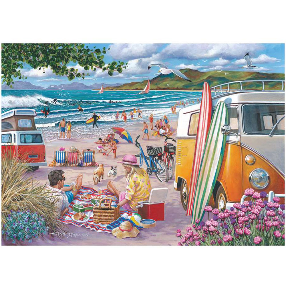 The House of Puzzles Wish You Were Here 1000 Piece Jigsaw Puzzle