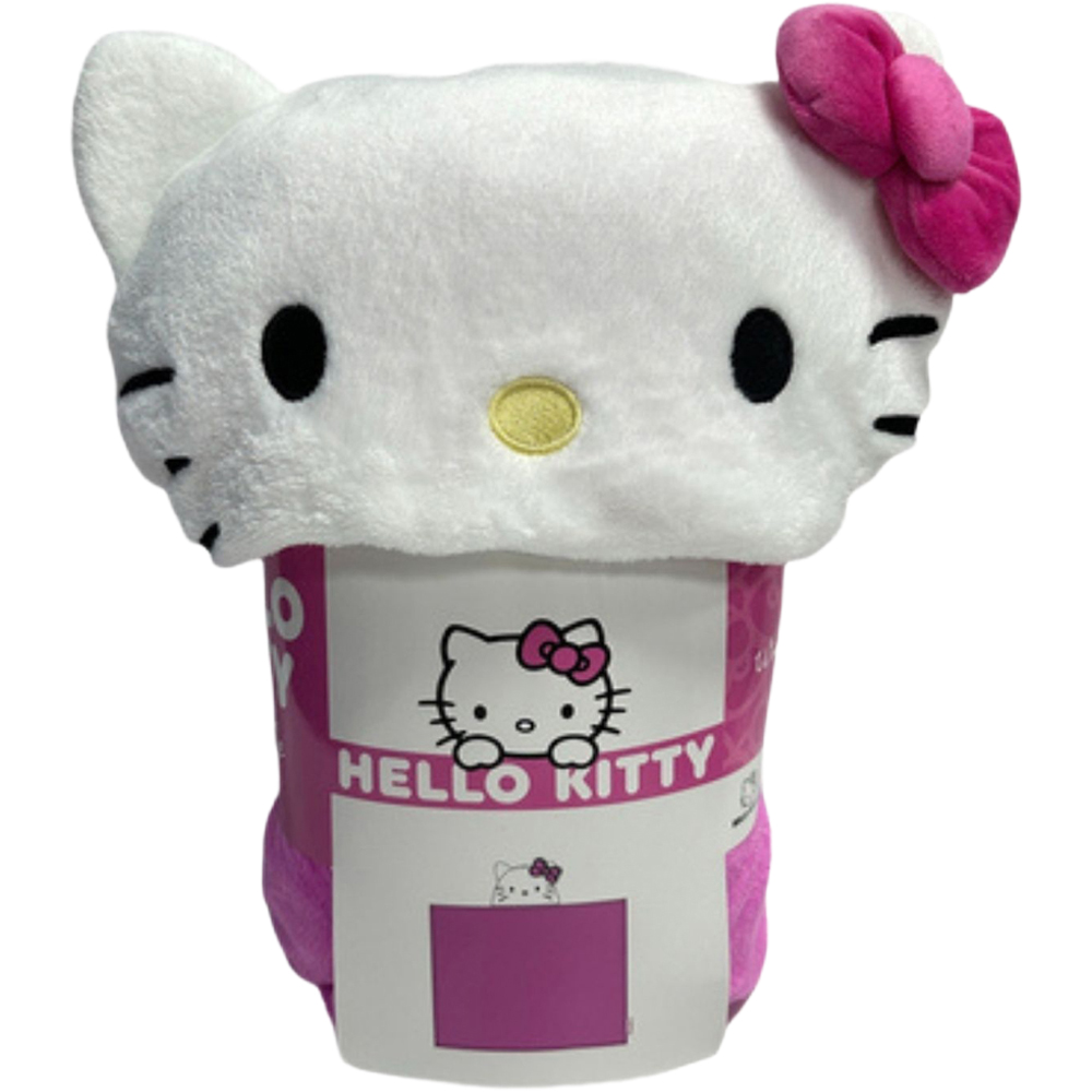LYO Hello Kitty Rose 3D Cosplay Hooded Blanket 120 x 150cm