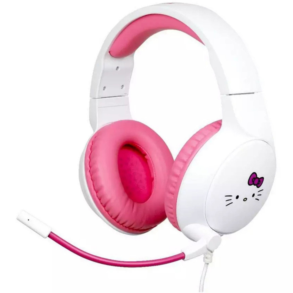 Konix Hello Kitty White and Pink Gaming Headset with Mic