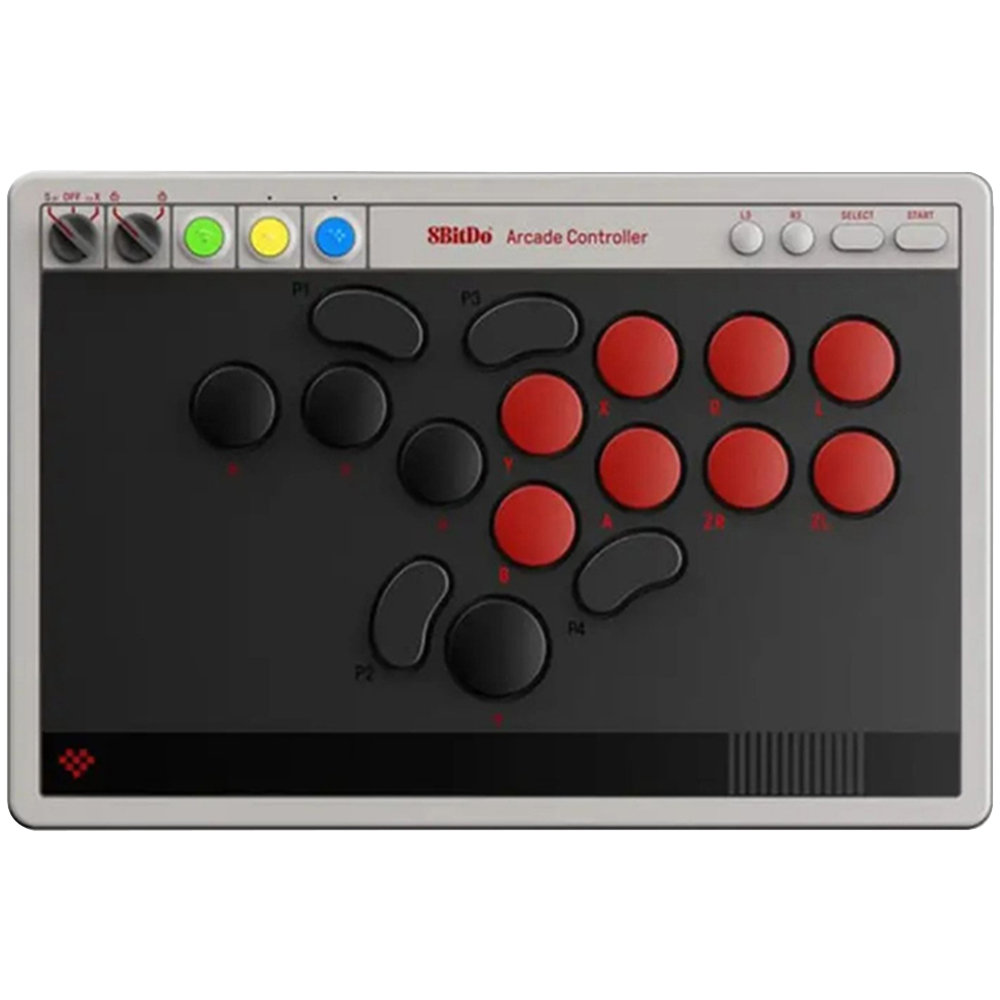 8BitDo Nintendo Switch 2 and PC Black All-Button Arcade Fight Stick