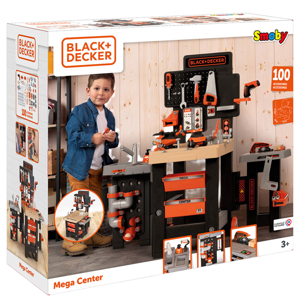 Smoby Black and Decker Mega Centre