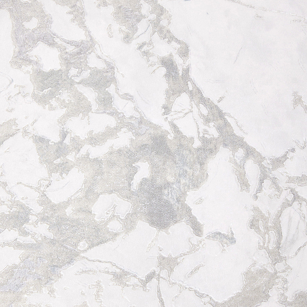 Living and Home Textured 3D Embossed Grey Non-Pasted Non-Woven Wallpaper
