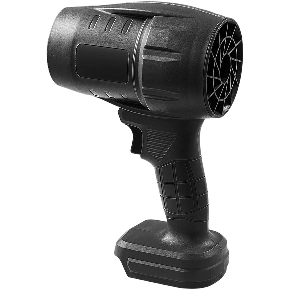 Living and Home MH140118 21V Black Cordless Handheld Leaf Blower with Rechargeable Battery