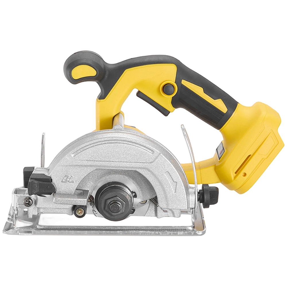 Living and Home GT140114 18V Yellow Cordless Electric Circular Saw 127mm