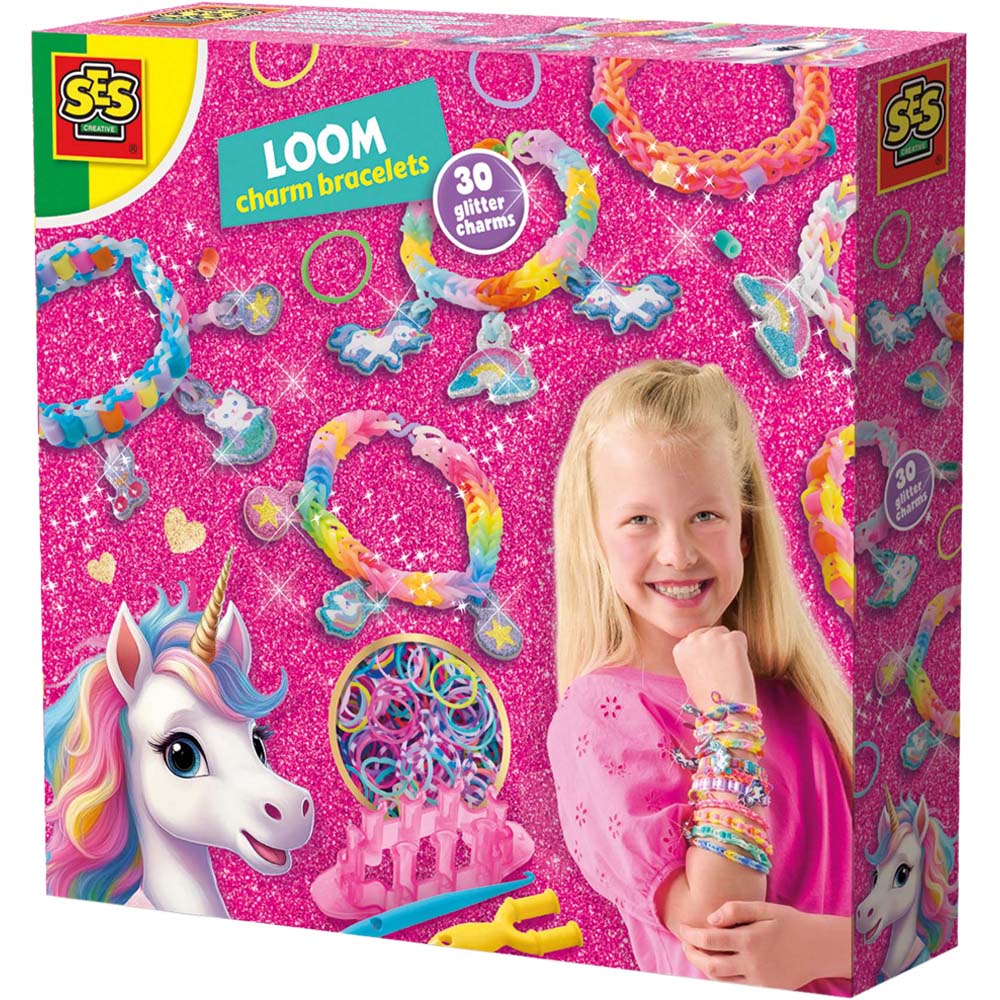 SES Creative Unicorn Loom Charm Bracelets Kit
