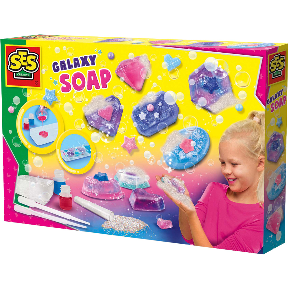 SES Creative - Galaxy Soap Making Kit - Science Craft Set